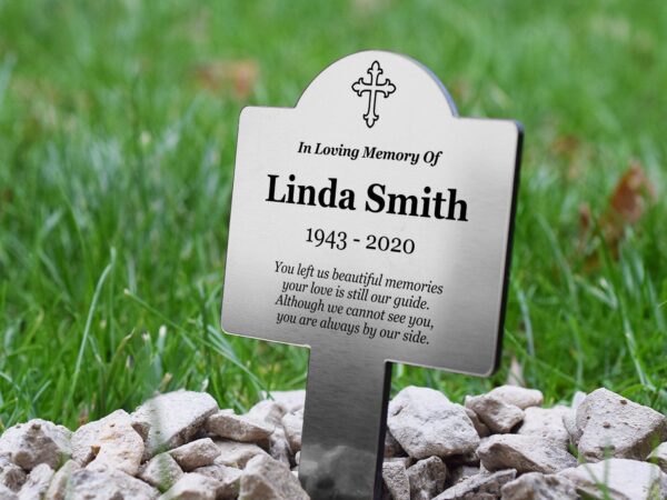 Personalised Memorial Plaque Stake