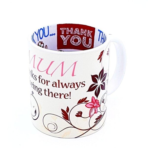 Personalised Thank you Mug | Hidden Message Mug - Cornish Custom Creations