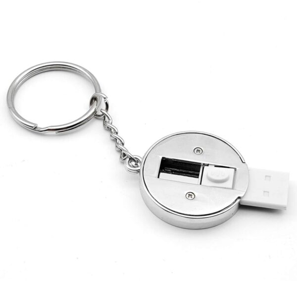 Personalised USB Stick With Key-Ring - Cornish Custom Creations