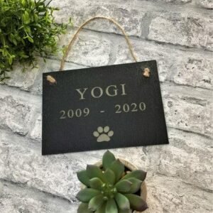 Pet Memorial Slate - Engrave Express