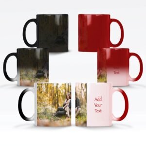 Photo Mug and Text | Personalised Magic Mugs - Cornish Custom Creations