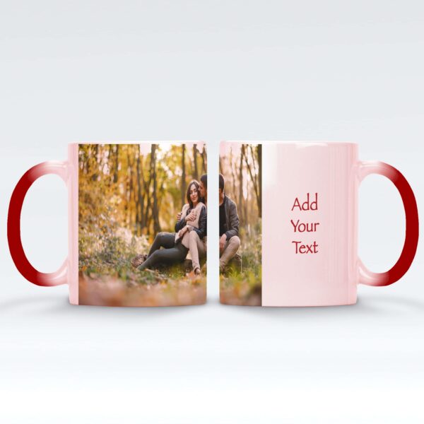 Photo Mug and Text | Personalised Magic Mugs - Cornish Custom Creations