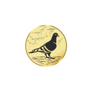 Pigeon Gold 25mm - Cornish Custom Creations