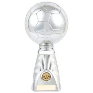 Planet Football Deluxe Rapid 2 Trophy Silver - Cornish Custom Creations