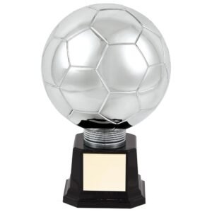 Planet Football Legend Rapid 2 Trophy Silver - Cornish Custom Creations