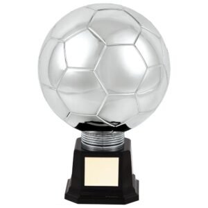 Planet Football Legend Rapid 2 Trophy Silver - Cornish Custom Creations