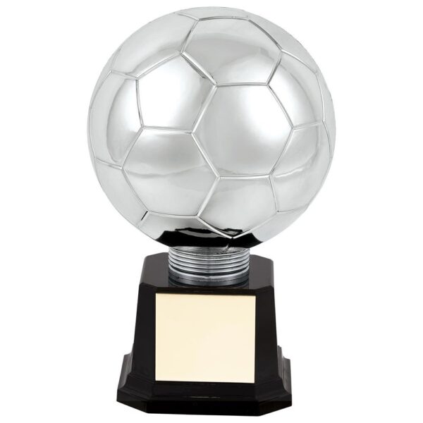 Planet Football Legend Rapid 2 Trophy Silver - Cornish Custom Creations