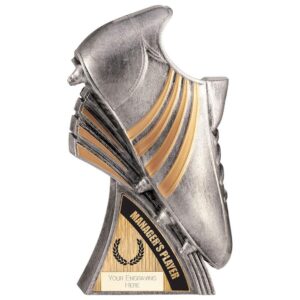 Power Boot Heavyweight Managers Player Antique Silver - Cornish Custom Creations