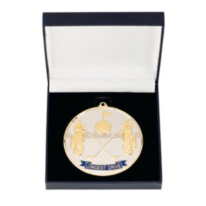 Prestige Longest Drive Golf Medal & Box - Cornish Custom Creations