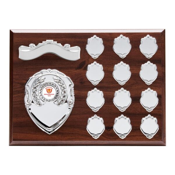 Principal Mahogany Annual Plaque Award - Cornish Custom Creations