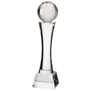 Quantum Football Crystal Award - Cornish Custom Creations