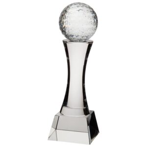 Quantum Golf Crystal Award - Cornish Custom Creations