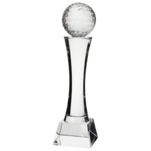 Quantum Golf Crystal Award - Cornish Custom Creations