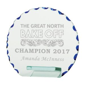 Quantum Jade Glass Award - Cornish Custom Creations