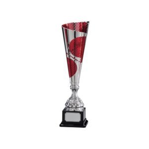 Quest Laser Cut Silver & Red Cup - Cornish Custom Creations