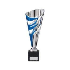 Razor Silver & Blue Cup - Cornish Custom Creations