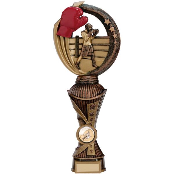 Renegade Boxing Heavyweight Award Antique Bronze & Gold - Cornish Custom Creations