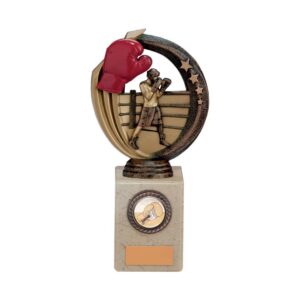 Renegade Boxing Legend Award Antique Bronze & Gold - Cornish Custom Creations