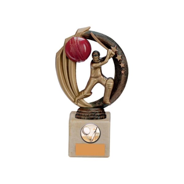 Renegade Cricket Legend Award Antique Bronze & Gold - Cornish Custom Creations