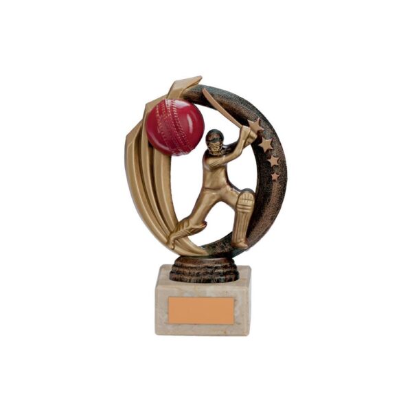 Renegade Cricket Legend Award Antique Bronze & Gold - Cornish Custom Creations