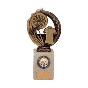 Renegade Darts Legend Award Antique Bronze & Gold - Cornish Custom Creations