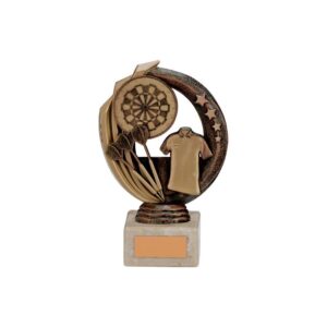 Renegade Darts Legend Award Antique Bronze & Gold - Cornish Custom Creations