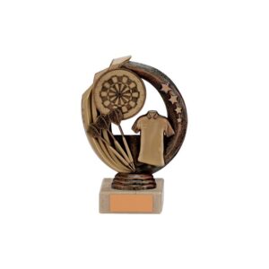 Renegade Darts Legend Award Antique Bronze & Gold - Cornish Custom Creations