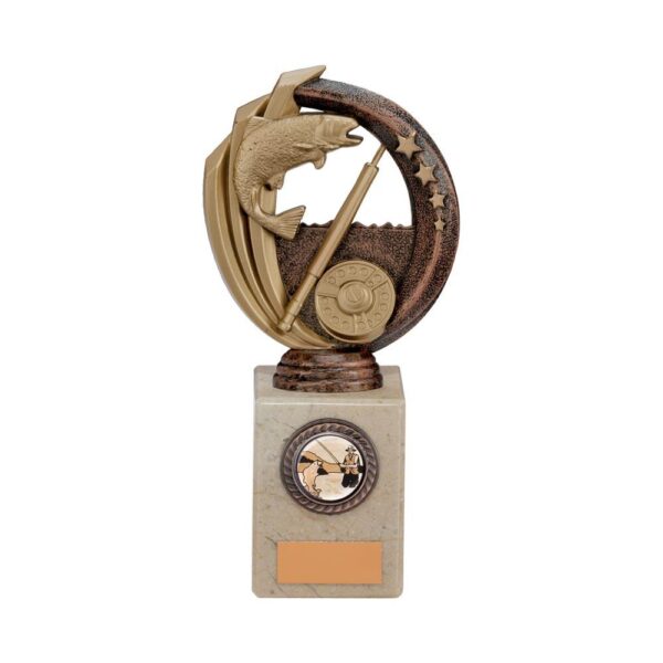 Renegade Fishing Legend Award Antique Bronze & Gold - Cornish Custom Creations