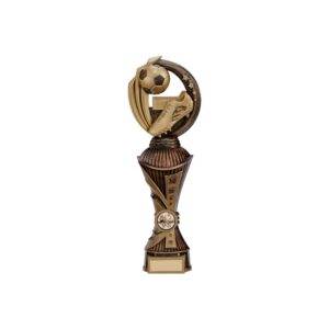 Renegade Football Heavyweight Award Antique Bronze & Gold - Cornish Custom Creations