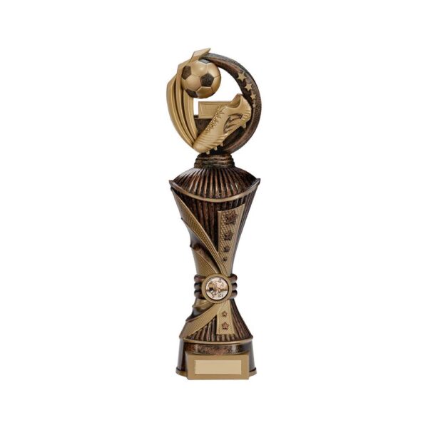 Renegade Football Heavyweight Award Antique Bronze & Gold - Cornish Custom Creations