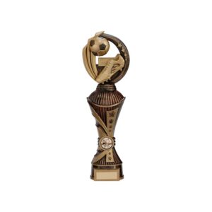 Renegade Football Heavyweight Award Antique Bronze & Gold - Cornish Custom Creations