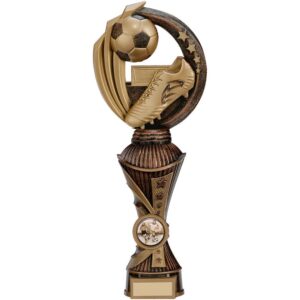 Renegade Football Heavyweight Award Antique Bronze & Gold - Cornish Custom Creations