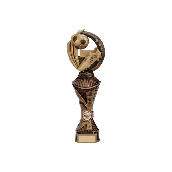 Renegade Football Heavyweight Award Antique Bronze & Gold - Cornish Custom Creations
