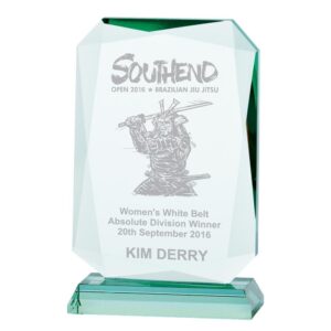 Renegade Jade Glass Award - Cornish Custom Creations