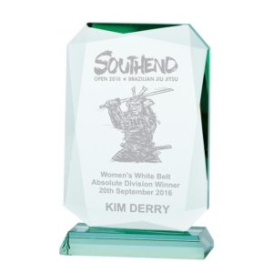 Renegade Jade Glass Award - Cornish Custom Creations