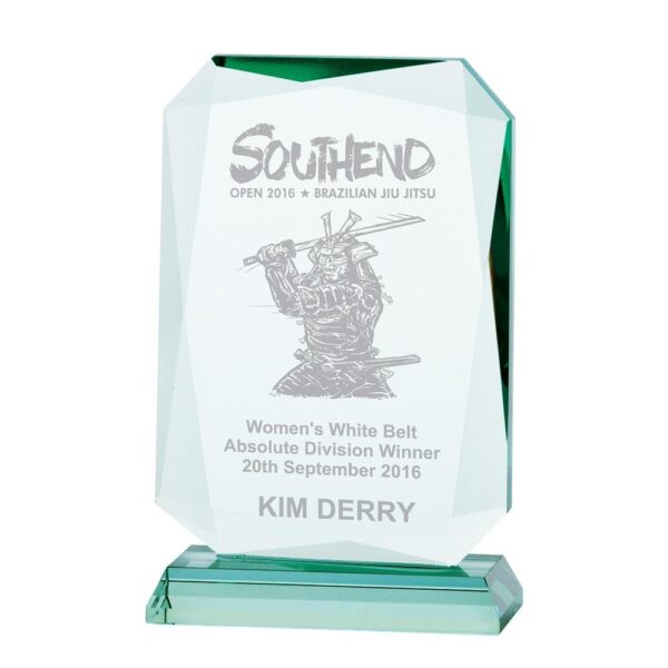Renegade Jade Glass Award - Cornish Custom Creations