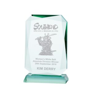Renegade Jade Glass Award - Cornish Custom Creations