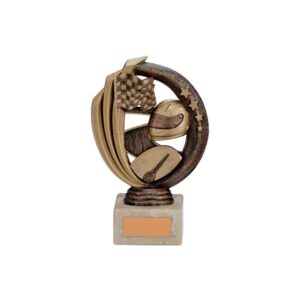 Renegade Motorsport Legend Award Antique Bronze & Gold - Cornish Custom Creations