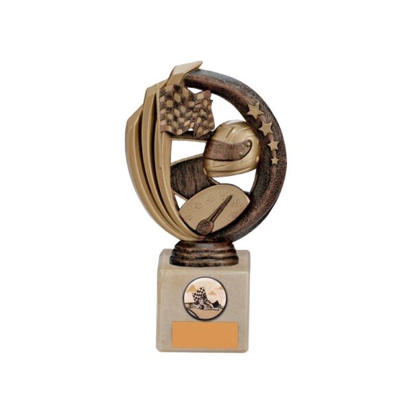 Renegade Motorsport Legend Award Antique Bronze & Gold - Cornish Custom Creations