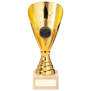 Rising Stars Premium Plastic Trophy Gold - Cornish Custom Creations