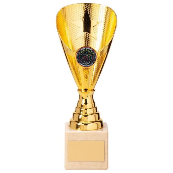 Rising Stars Premium Plastic Trophy Gold - Cornish Custom Creations