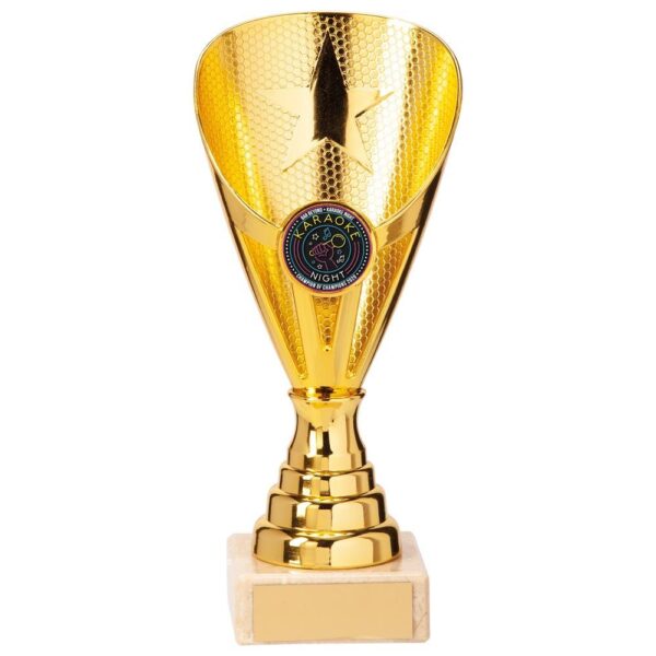 Rising Stars Premium Plastic Trophy Gold - Cornish Custom Creations