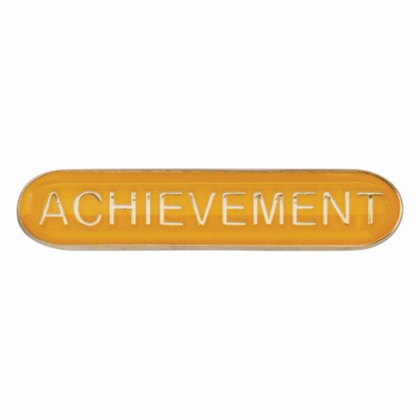 Scholar Bar Badge Achievement Yellow - Cornish Custom Creations