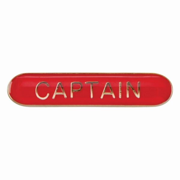 Scholar Bar Badge Captain Red - Cornish Custom Creations