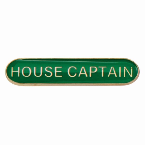 Scholar Bar Badge House Captain Green - Cornish Custom Creations