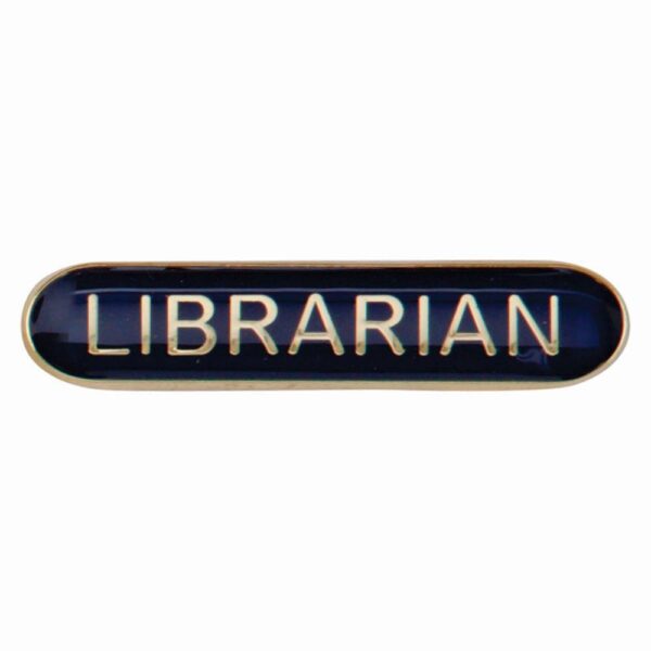 Scholar Bar Badge Librarian Blue - Cornish Custom Creations