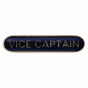 Scholar Bar Badge Vice Captain Blue - Cornish Custom Creations