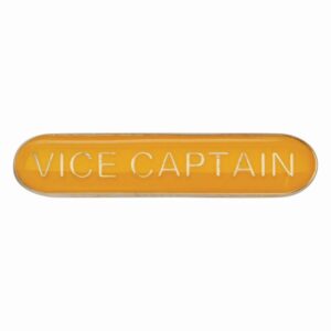 Scholar Bar Badge Vice Captain Yellow - Cornish Custom Creations