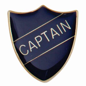 Scholar Pin Badge Captain Blue - Cornish Custom Creations