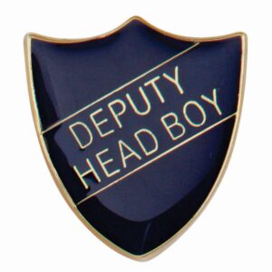 Scholar Pin Badge Deputy Head Boy Blue - Cornish Custom Creations